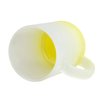 Glass mug frosted gradient yellow carton 36 pcs.