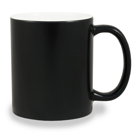Magic mug black semi-matte carton 36 pcs.
