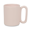 Mug light color ear oval pink carton 36 pcs.