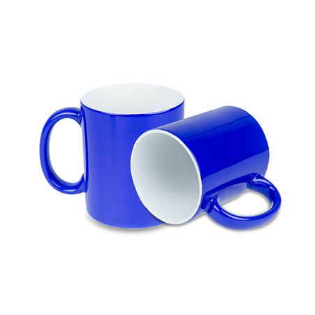 Magic mug - cornflower blue - sale !