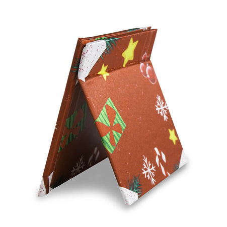 Cardboard frame /canvas texture/ 10x10 cm (pattern 9191)