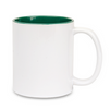 Mug white Standard - inner green half pallet 432 pcs.