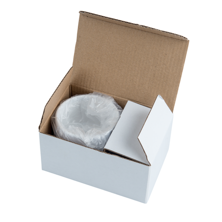 170 ml frosted cup with bamboo base