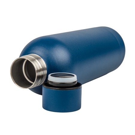 Steel bottle 500 ml for engraving - blue