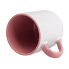 Coffee mug 330 ml Combo - handle and inside pink carton 36 pcs.