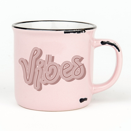 Camper Retro pink mug 280 ml carton 36 pcs.