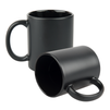 Matte black engraving mug - inner black