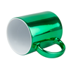 Mug metallic green - glossy carton 36 pcs.