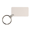 4MD acrylic key ring rectangular 30x55 mm (one-sided) - 10pcs