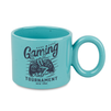 Ravenna 400 ml mug spotted green-blue carton 36 pcs.