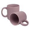 Mug 330 ml light color matte purple carton 36 pcs.