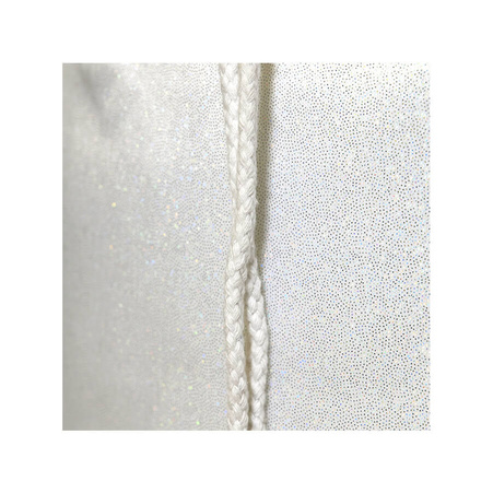 Backpack - silver glitter bag