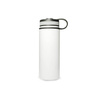 Steel thermo bottle 550 ml with wide cap - white