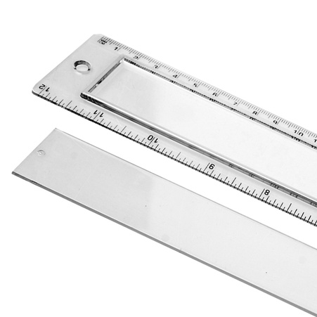 Plastic ruler for photo 30 cm