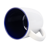 Boston mug for sublimation white - inner navy blue carton 36 pcs.