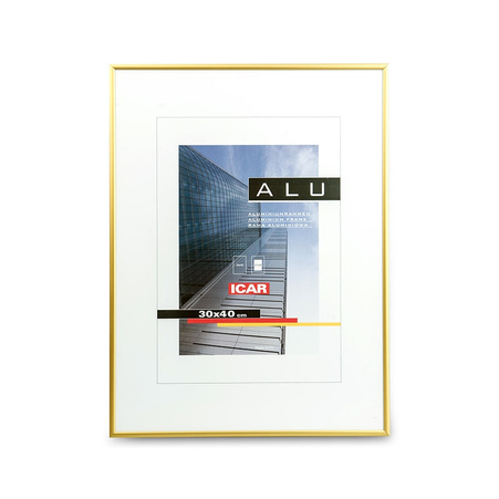 Aluminum photo frame 40x60 -ALU_AP_Z - gold color