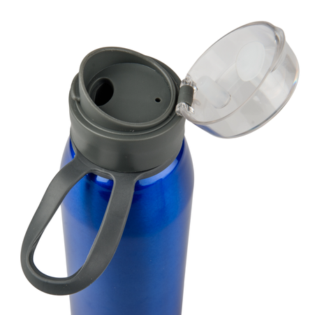 Aluminum cylinder 650 ml Fit - blue metallic