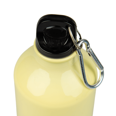 Aluminum bottle 600 ml Sport - yellow
