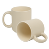 Mug 330 ml light color cream matte carton 36 pcs.