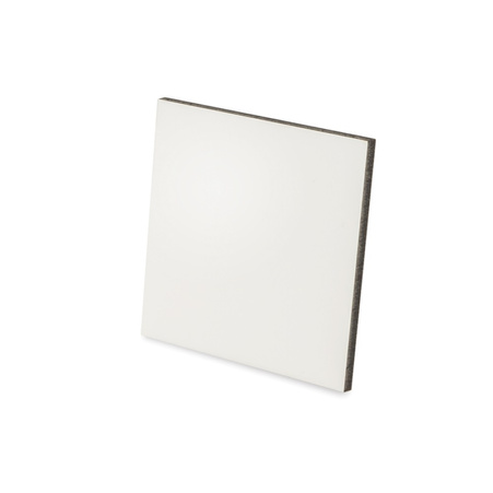 Hardboard magnet square 9 x 9 cm