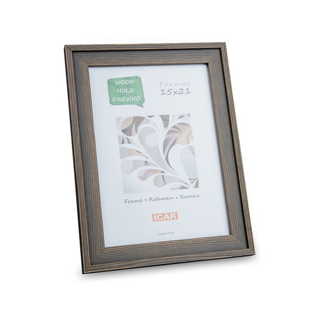 Wooden frame for photos 15x21- DRL_M03 - color grey