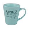 Latte mug small light color blue - matte
