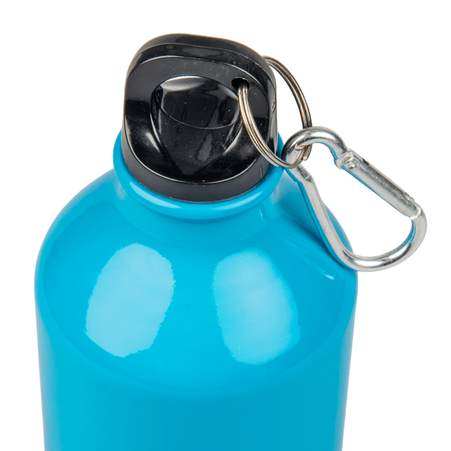 Aluminum bottle 600 ml Sport - light blue
