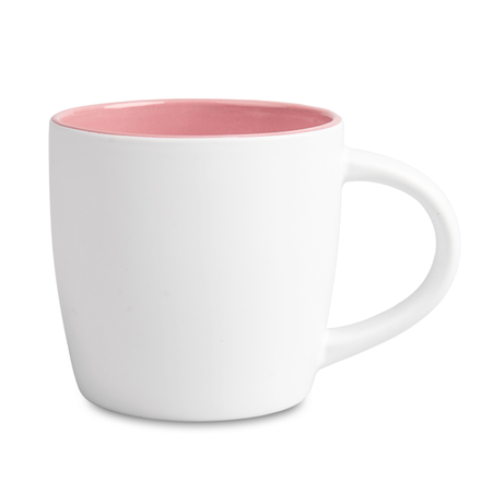 Boston mug for engraving white matte - inner pink carton 36 pcs.