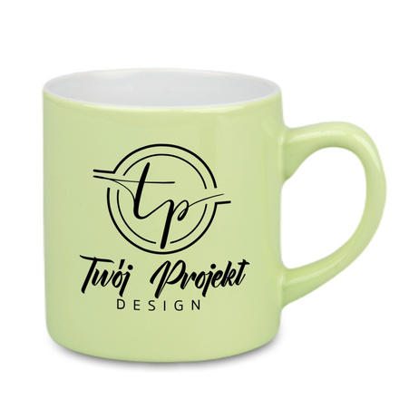 Kubek light kolor mini zielony z kartonikiem