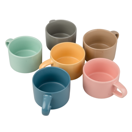 200 ml cup Macaroon brown carton 48 pcs.