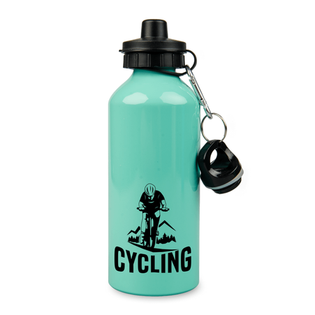 Aluminum bottle 600 ml Sport - turquoise
