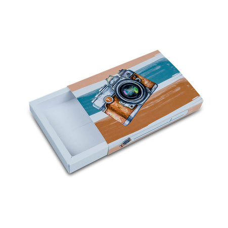 Photo box - pattern 3 (retro camera) set of 5 pcs