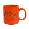 BIG 590 ml mug - orange carton 36 pcs.
