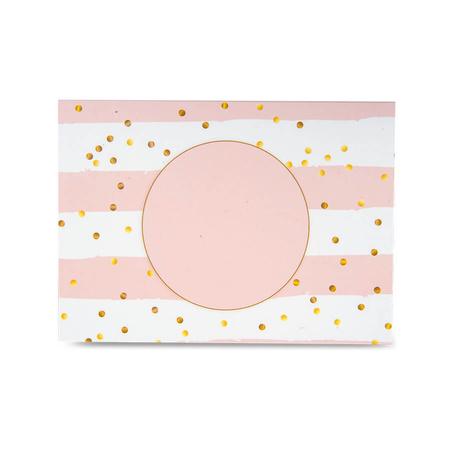 Photo box - pattern 1 (gold dots)