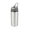 Aluminiowa butla  Active z ustnikiem 600 ml  - srebrna komplet 5 szt