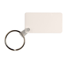 4MD aluminum key ring rectangular 30x55 mm (double-sided) - 10pcs