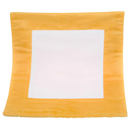 Poszewka 40x40 zamsz - komplet 6 kolorów (brąz, zielona, czerwona,błękitna, żółta, szara)