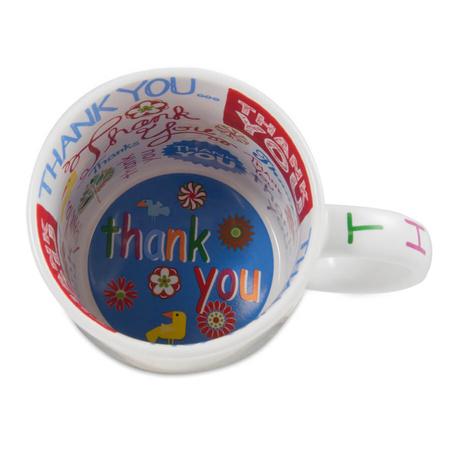 Thank You themed mug set of 36 pcs.
