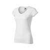 Koszulka bawełniana Malfini FIT V-neck damska biała M