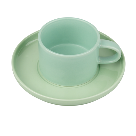 200 ml cup Macaroon mint green carton 48 pcs.