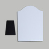 Hardboard panel arch 12.7x17.78 with removable support (4614) ChromaLuxe - sale !