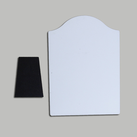Hardboard panel arch 12.7x17.78 with removable support (4614) ChromaLuxe - sale !