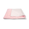 Pink minky blanket 75/100