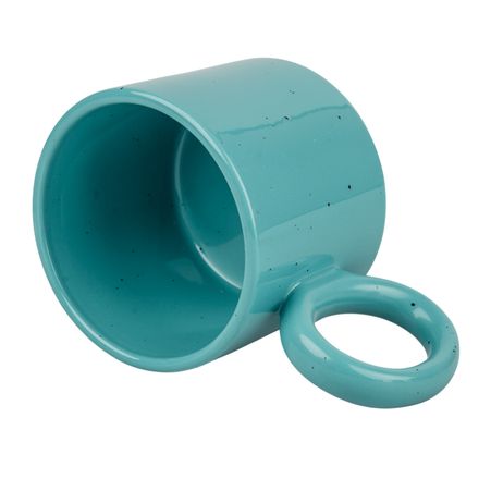 Ravenna 400 ml mug spotted green-blue carton 36 pcs.