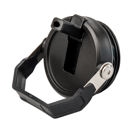 Kubek stalowy Trip 900 ml grawer/UV - czarny