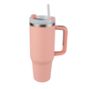 Travel 1200 ml Travel steel mug engraved/UV - light pink