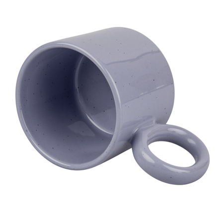 Kubek Ravenna 400 ml nakrapiany fioletowy karton 36 szt.