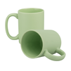 Mug 440 ml matte light color green carton 36 pcs.