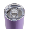 Steel thermobottle 500 ml with cork bottom purple
