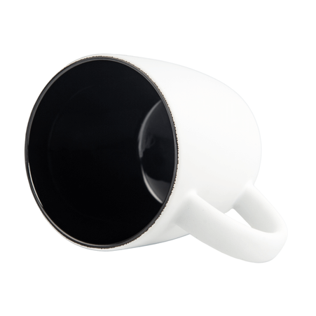 Boston mug for engraving matte white - inside black